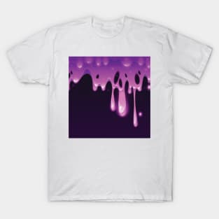 Purple Halloween pattern T-Shirt